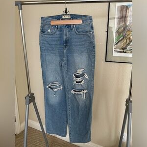 Madewell Baggy Straight Jeans